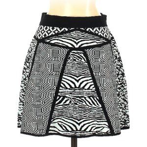 PARKER Geometric Print Skirt size XS